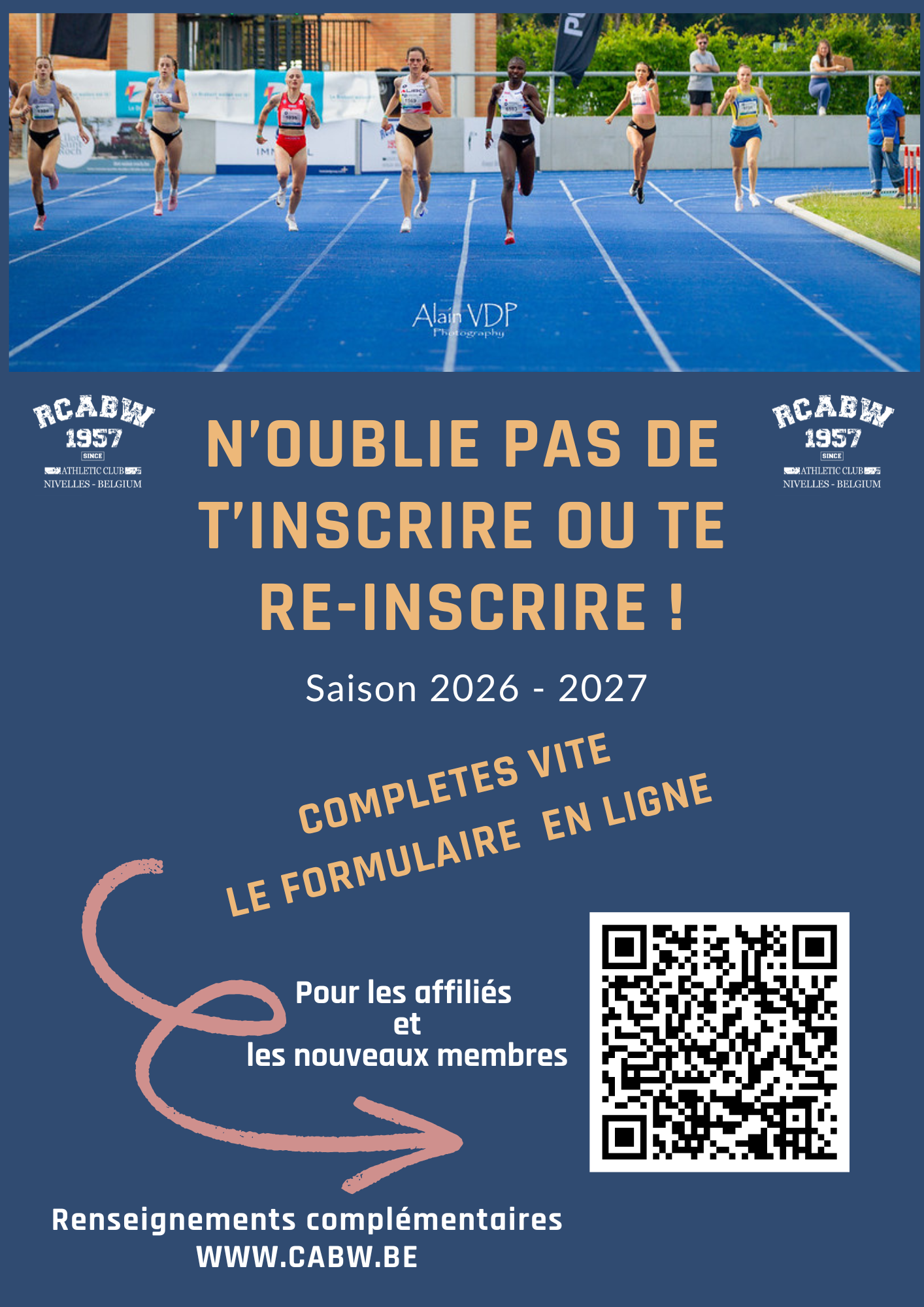 Bleu Photo En tête Tuteur Flyer (4)